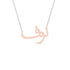 Gold Name Necklace - Nouf - نوف